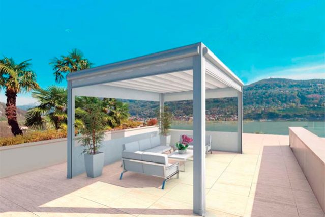 Toldo vertical guías Hiscodelto