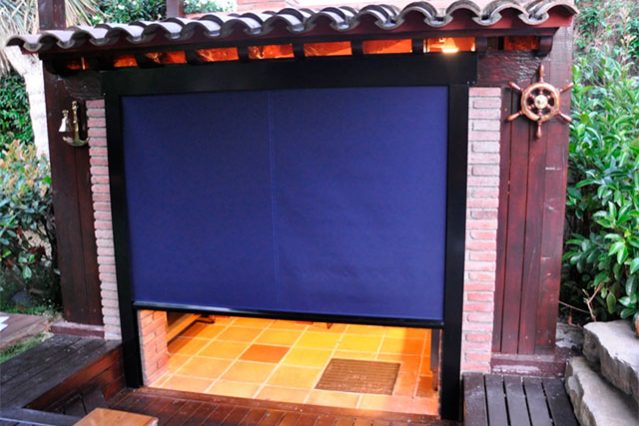 Toldo vertical guías Hiscodelto